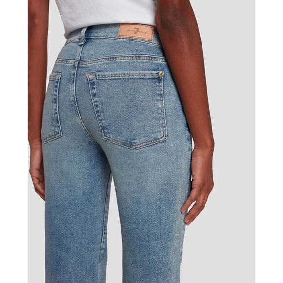 NWT! 7 FOR ALL MANKIND Tailorless Luxe Vintage Dojo in Self Made 27 - Picture 4 of 10